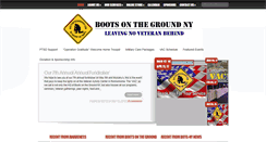 Desktop Screenshot of bootsonthegroundny.com