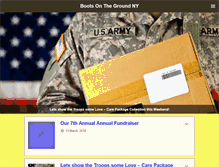 Tablet Screenshot of bootsonthegroundny.com